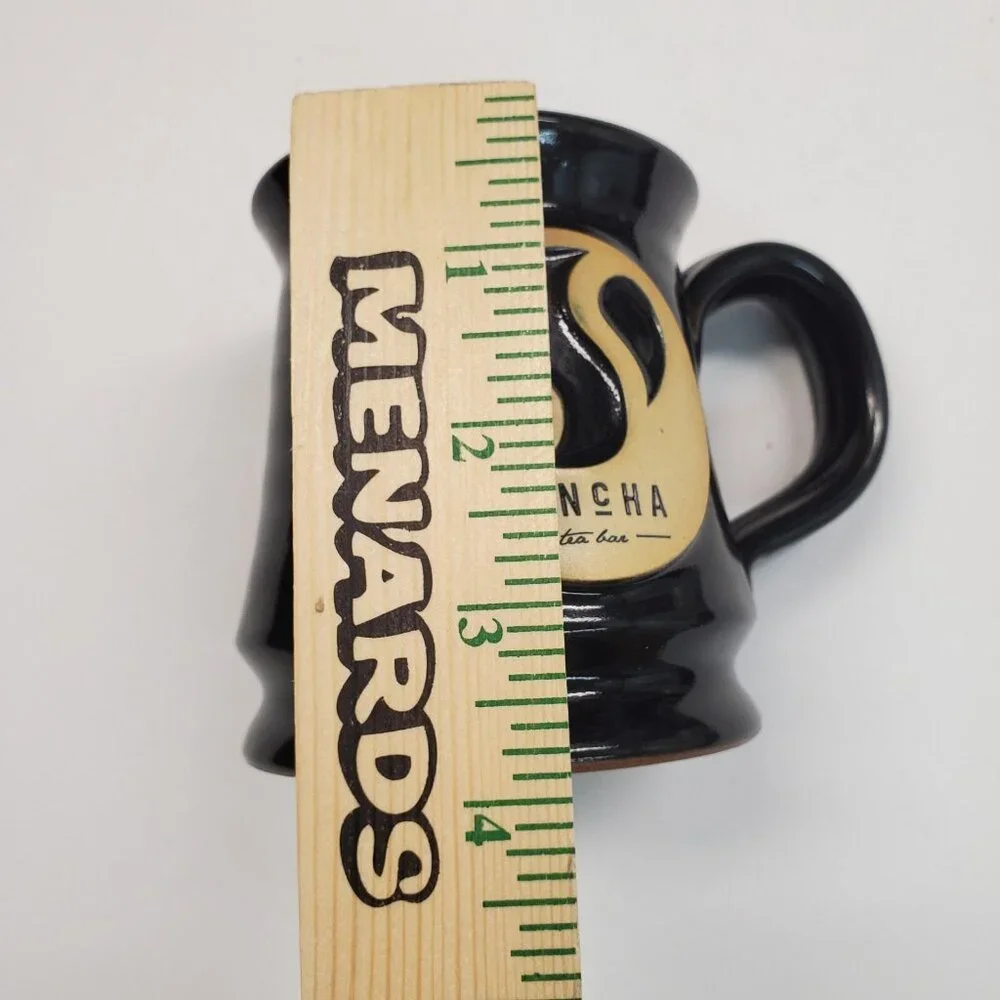 Deneen Pottery Sencha Tea Bar Promotional Mug Handmade Thrown in St. Paul USA